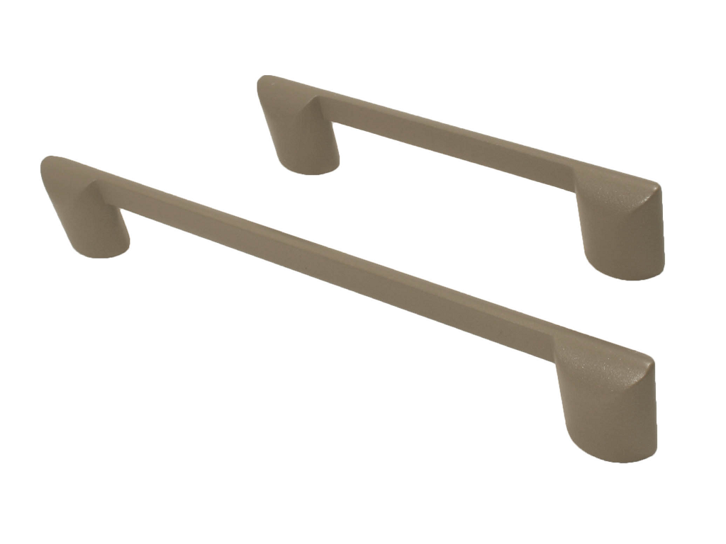 Maniglietta Mobile 3165 Multi Interasse 160-192 mm.200x16x30h Sabbia Opaco | Mital - immagine 3